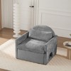 NicBex Modern Accent Chair Oversized Armchair Single Sofa Chenille Lounge Chair for Living Room, Bedroom - 4 of 4