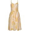 LASCANA Women's Printed Tie Belt Dress - image 4 of 4