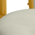 marble white/gold/white pu