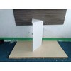 LunaLulinlk Floor Standing Narrow Cabinet Organizer with Adjustable Shelves, White - 3 of 4