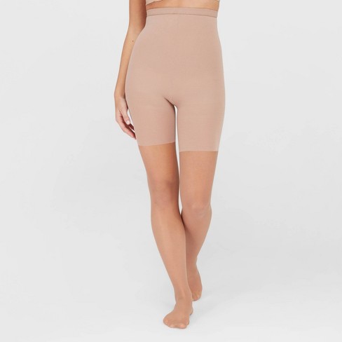 Buy Spanx Assets Red Hot Label Flat Out Flawless Extra Firm Control  High-Waist Brief (1X Plus, Nude) Online at desertcartKUWAIT