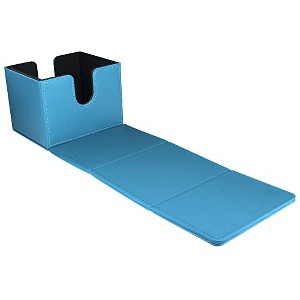 Ultra Pro - Vivid Alcove Edge Deck Box (Teal) - Stores & Protects Up To 100 Standard Size Collectible Cards, Baseball Cards, Gaming Cards, Sports - 1 of 3