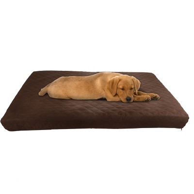 Pet Adobe Waterproof Memory Foam Pet Bed - 36" x 27", Brown