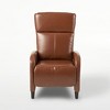 Faux Leather Push Back Standard Recliner with Plush Cushioned Seat - 2 of 4