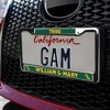 William & Mary Griffin Logo Full Size Standard License Plate Metal Frame - 3 of 4