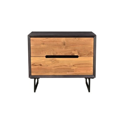 South Highpoint Nightstand Brown - Alder Bay