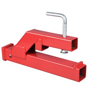 Clamp On Trailer Hitch Receiver, 2" Ball Tractor Mount Receiver,Suitable for SUVs, Trucks, and Large Commercial Vehicles - 1 of 4