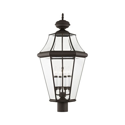Livex Lighting Georgetown 4 - Light Post Light in  Bronze