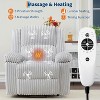 Coucheta Power Lift Recliner - Heat & Massage, Electric Lift, Plush Padded Seat, Back Support & Armrests, for Elderly and Mobility Impaired - 4 of 4