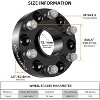 Acekool Forged Hub Centric Wheel Spacers ,Secure Fit - 3 of 4