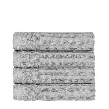 Piccocasa Hand Towel Set Soft 100% Combed Cotton 600 Gsm Towels Highly Absorbent  Towel Champagne 6pcs : Target