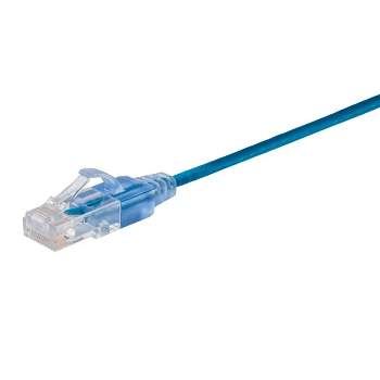 MATEIN Cat6 Ethernet Cable 100ft, Long Flat Internet Cable for Gaming, High  Speed Network Cord with Clips RJ45 Snagless Connector Fast Computer LAN