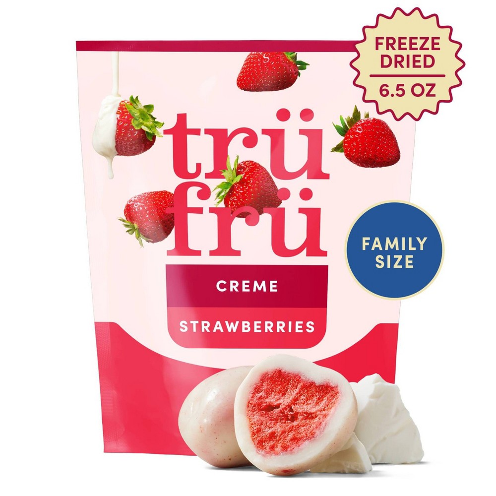 Tru Fru Freeze Dried Strawberries & Crème Chocolate - 6.5oz
