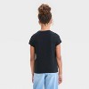 Girls' Short Sleeve Solid T-Shirt - Cat & Jack™ - 2 of 3