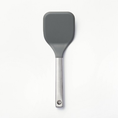 Stainless Steel Pastry Spatula 40 cm Black Handle