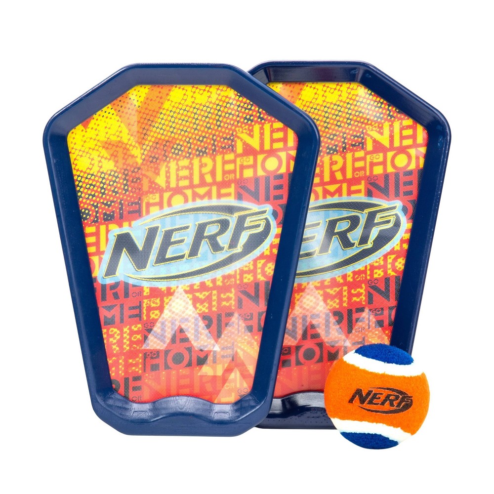 NERF 3.75*8.3 NERF Toss and Catch Game with Paddles and Ball