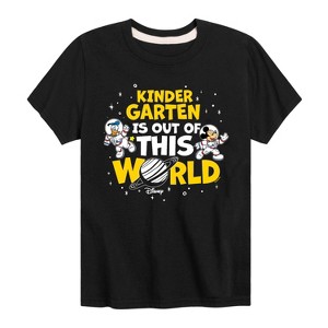 Boys' - Disney - Kindergarten Out Of This World Short Sleeve Graphic T-Shirt - 1 of 4