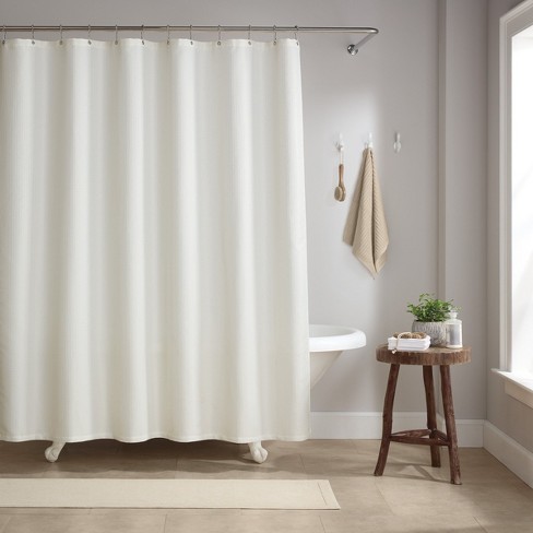 Host & Home Poly Shower Curtain Set 72x72 Raindrop Pattern : Target