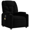 vidaXL Massage Recliner Chair Wingback Adjustable Reclining Armchair Fabric - 3 of 4