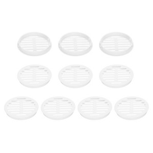 Unique Bargains Durable Impact-Resistant Scratch-Resistant Moisture-Resistant Air Vent Covers 10 Pcs - 1 of 4