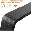 Acekool Trailer Fenders (2-Pack) - Fits 13"-15" Wheels on Tandem Axles, 12-Gauge Steel, 73"x10"x13" Unpainted - 3 of 4