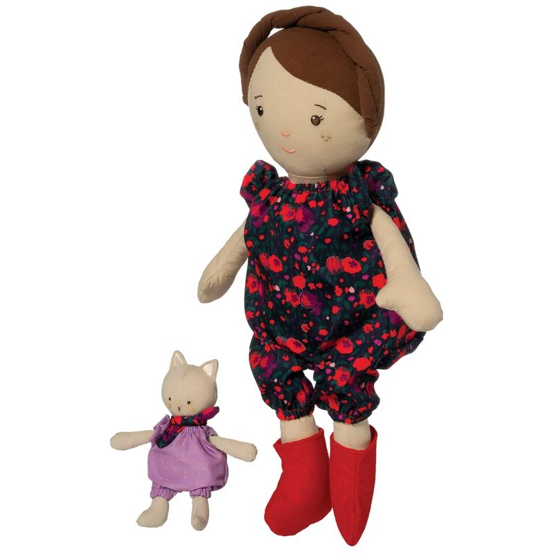 Manhattan Toy Playdate Friends Freddie Machine Washable and Dryer Safe 14 Inch Doll with Companion Stuffed Animal, 6 of 12