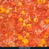 John Bead Czech Glass Seed Beads Bag Arts & Crafts Embellishments Orange Assorted Mix 20 Grams - 3 of 4