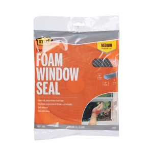 M-D - Foam - Weather Stripping Tape - For Doors and Windows - Medium - Gray - 17 ft. - 1 of 1