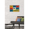 Trends International DC Comics Batman: 85th Anniversary - Minimalist The Batmobiles Framed Wall Poster Prints - 2 of 4