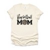 Simply Sage Market Basketball Mom Colorful Black Short Sleeve Tee - 2XL - Cream - 2 of 4