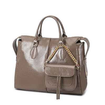 MKF Collection Yareli Women’s Vegan Leather Tote & Mini Crossbody Bag by Mia K
