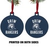 Drew University Rangers Logo Aluminum Holiday Christmas Tree Ornament - 2 of 4