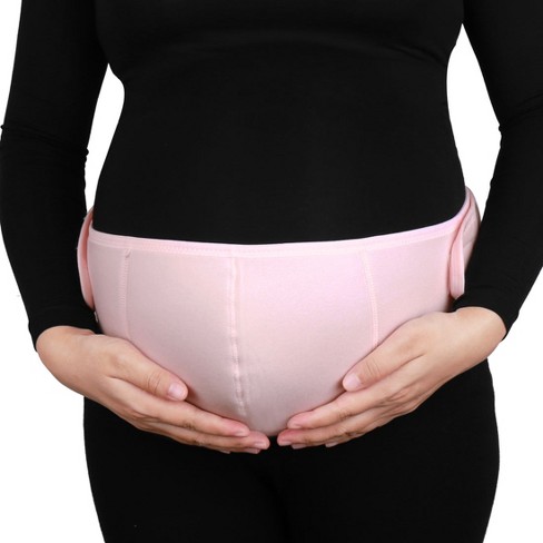 Unique Bargains Maternity Antepartum Belt Pregnant Women Abdominal Support  Waist Belly Band Pink : Target