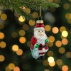 Northlight Set of 3 Holiday Figurines Glass Christmas Ornaments 3" - 4 of 4