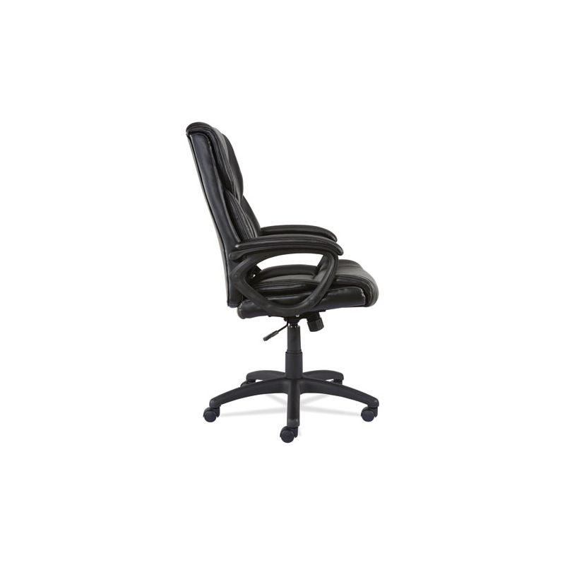 Alera Alera Brosna Series Mid-Back Task Chair, Supports Up to 250 lb, 18.15" to 21.77" Seat Height, Brown Seat/Back, Brown Base, 4 of 5