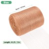 Unique Bargains Copper Mesh Rustproof Flexible Durable Waterproof Screen Mesh - 3 of 4