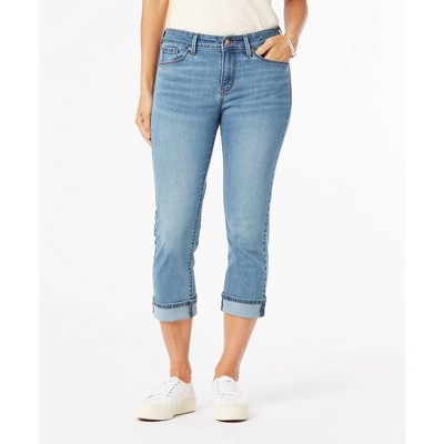 DENIZEN® from Levi's® Women's Mid-Rise Cropped Slim Jeans