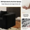 106.7" Corduroy Modular Boneless L-Shaped Sectional Sofa with Ottoman, High-Density Memory Foam, Flexible Configurations, Plush Cushions - 4 of 4