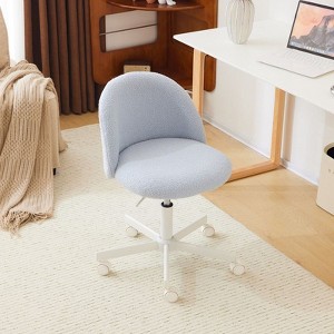 Karl Home | Task Chair Office Desk Chair Make Up Chair With Wheels - 1 of 4
