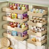 Soft Close Wood Pull Out Cabinet Organizer 10½” W x 10 ³/₁₀” D, Cabinet Organizer with Full Extension Rail Slides Pull Out Drawer for Wall Cabinets - 3 of 4