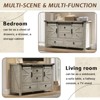 AMERLIFE Farmhouse Dresser with Sliding Barn Doors - 2 of 4
