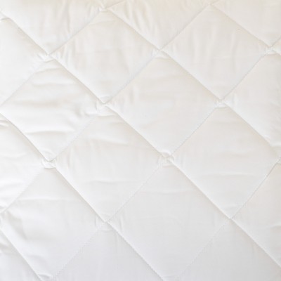 Twin XL White Waterproof Down Alternative Mattress Pad