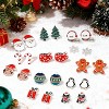 Festive Christmas Earrings: Tree, Snowflake & Candy Designs for Women & Teens, Stocking Stuffer Gifts - 4 of 4