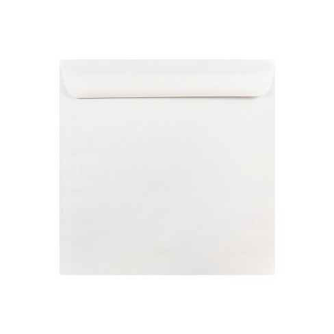 JAM Paper 10 x 10 Large Square Invitation Envelopes White 3992319 - image 1 of 4