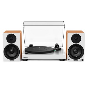 Fluance RT81 Elite High Fidelity Vinyl Turntable and Ai41 Powered 5" Stereo Bookshelf Speakers - 1 of 4