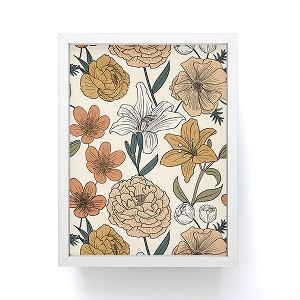 Emanuela Carratoni Spring Floral Mood Framed Mini Art Print - Society6 - 1 of 3