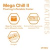 Intex 58821EP Inflatable Mega Chill II 72 Can Beverage Cooler Float w/ Lid - image 3 of 4