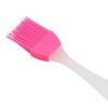 Unique Bargains Basting Brush 15g Small Translucent Handle Brush Color Block Dishwasher Safe Silicone PP 6.69"x1.18" 1Pcs - 4 of 4