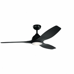 Kichler Lighting Jace 1 - Light Ceiling Fan in  Black - 1 of 4