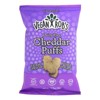 Vegan Rob's Dairy Free Cheddar Puffs - Case of 12/3.5 oz - 2 of 4
